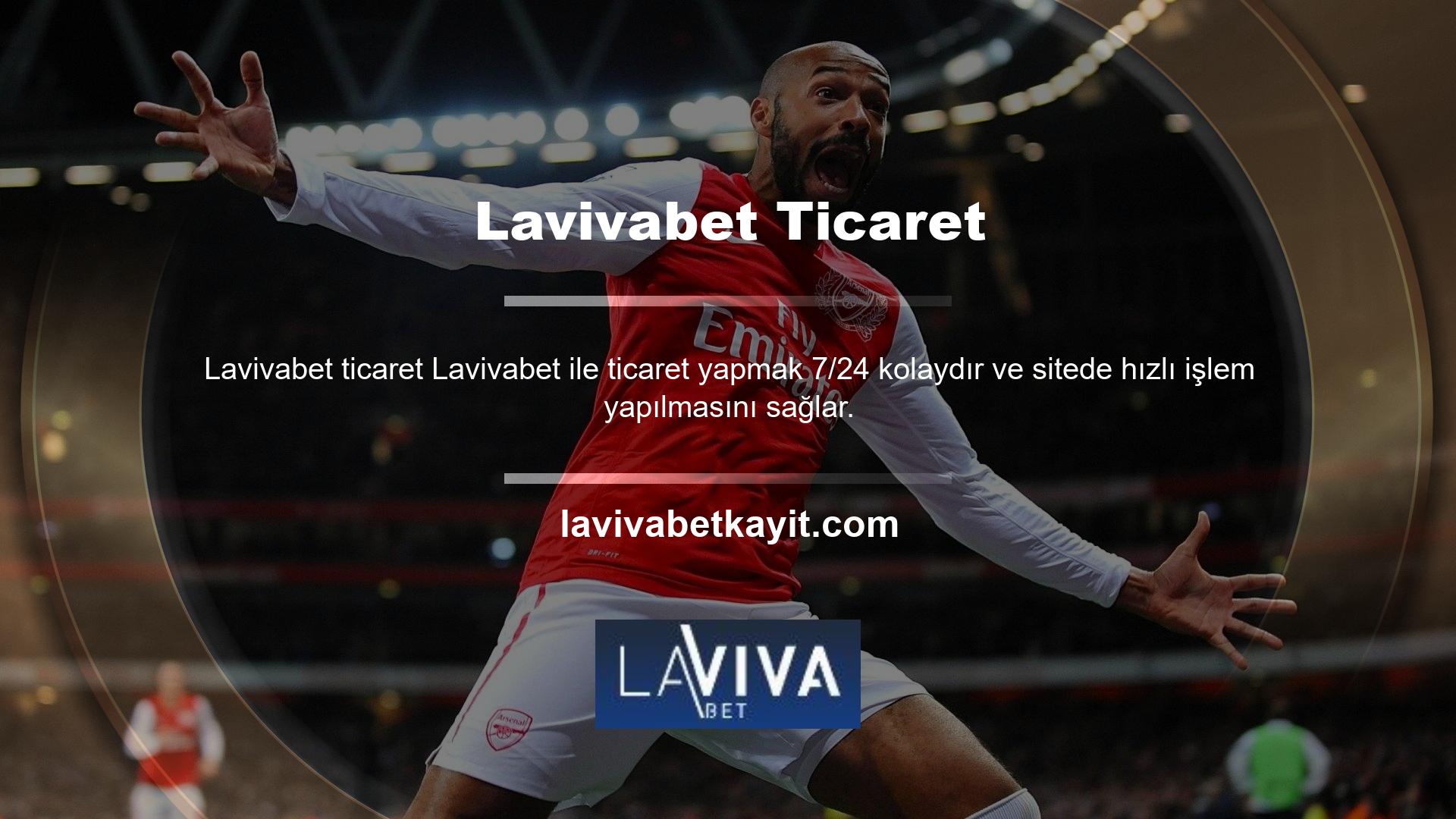 Lavivabet Twitter'ı da yapılan işlemler için para yatırma olanağı sunuyor