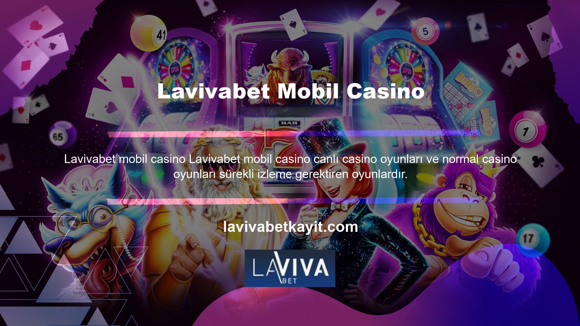 Lavivabet TV Mobile, bu oyunlar için bonusları ve masa seçeneklerini değiştirmeye devam ediyor